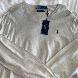 polo cotton sweater